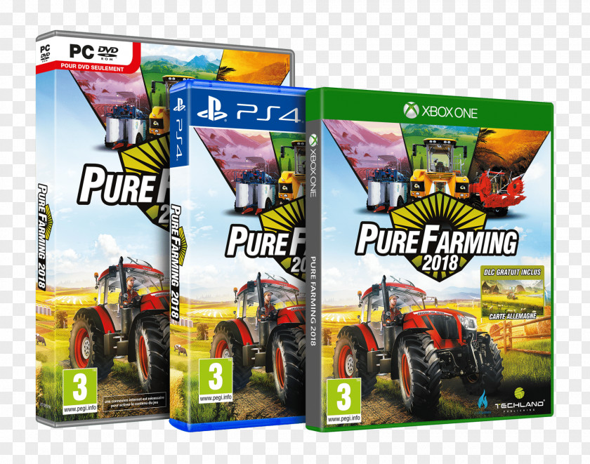 Farming Simulator Pure 2018 Day One Edition Xbox AFL Evolution PNG