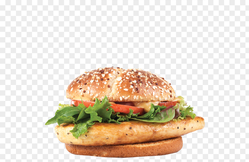 Fast Food Nutrition Chicken Sandwich Patty Hamburger PNG