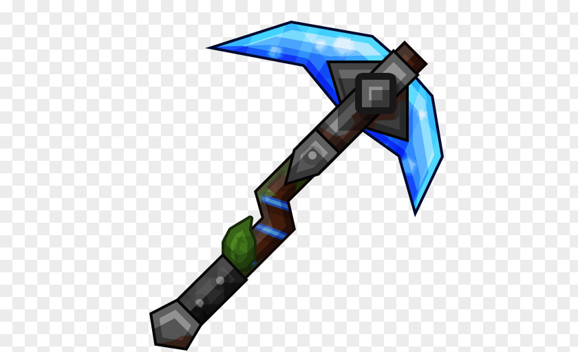 Hard Working Minecraft Pickaxe Mod Halo 5: Guardians PNG