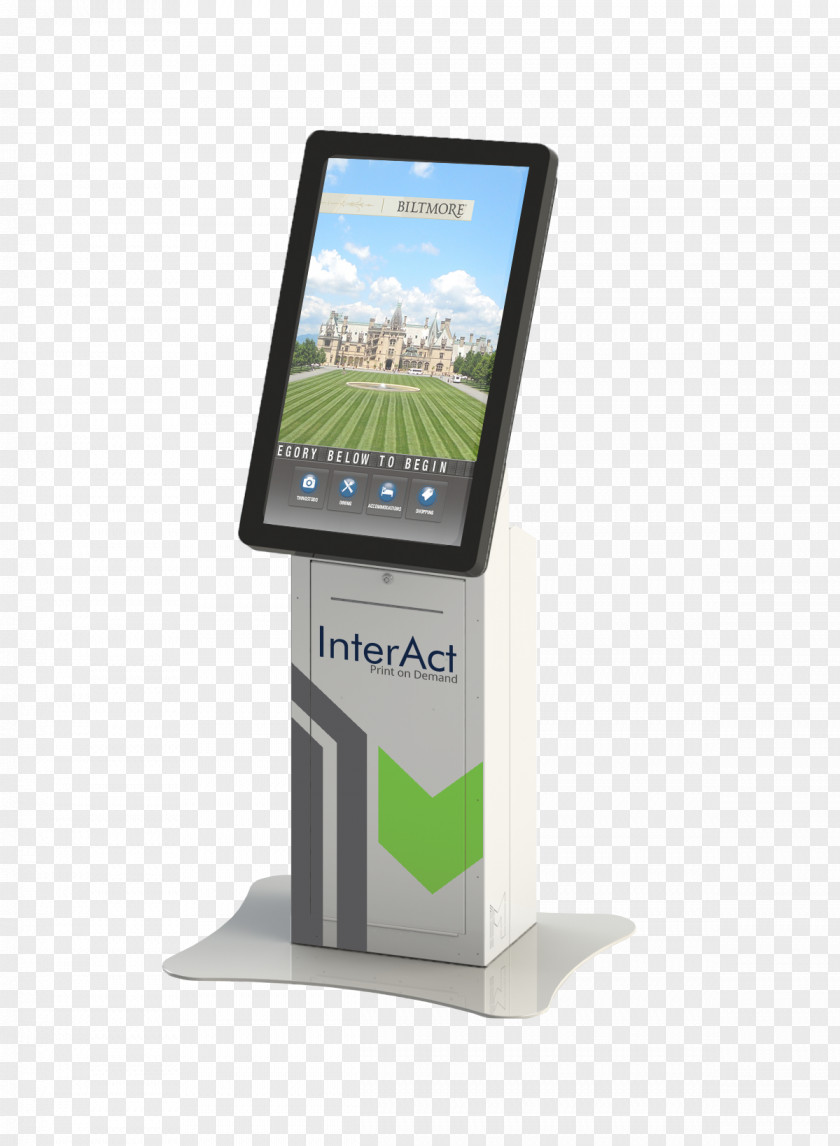 Interact Interactive Kiosks Print On Demand Printing PNG