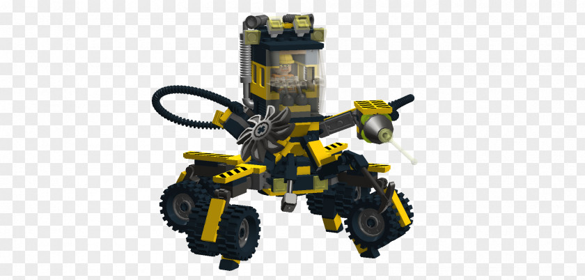 Mines Mecha Robot LEGO Weapon Vehicle PNG