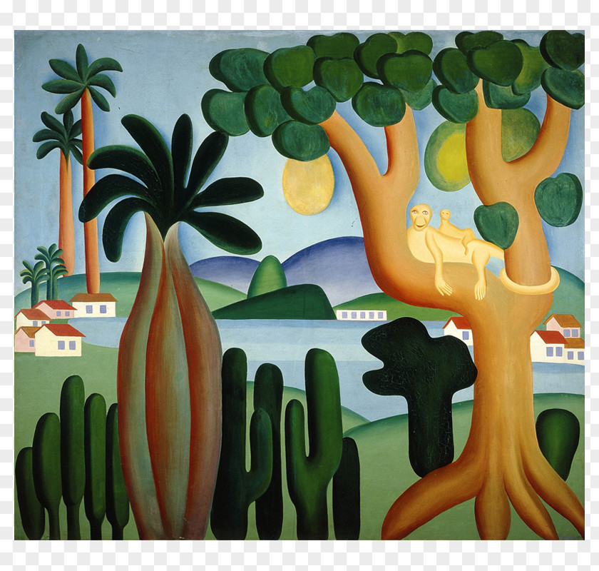 Painting Art Institute Of Chicago Tarsila Do Amaral: Inventing Modern In Brazil PNG