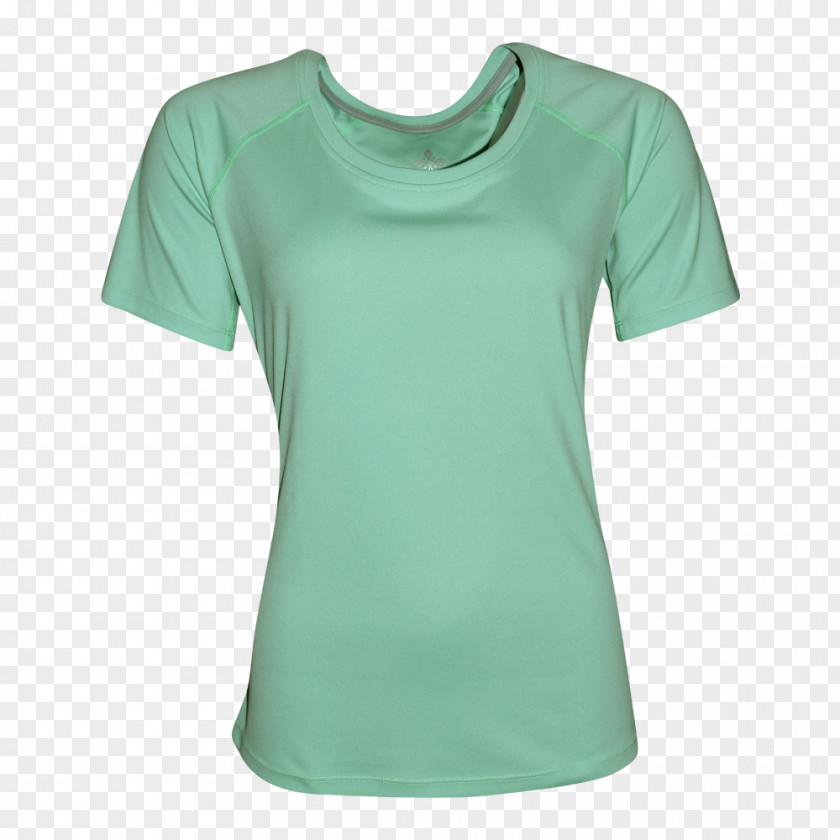 T-shirt Shoulder Sleeve Green PNG