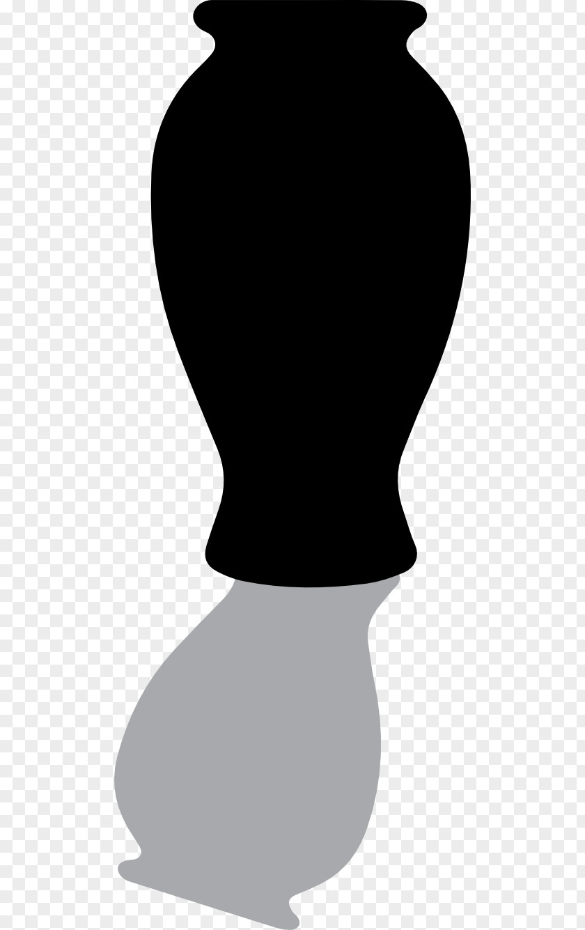 Vase Black And White Ceramic Clip Art PNG