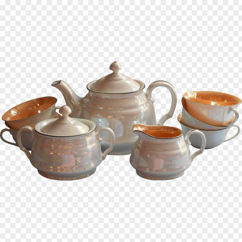 Chinese Tea Tableware Kettle Teapot Ceramic Pottery PNG