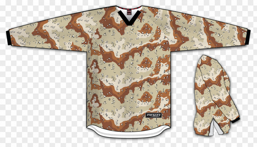 Desert Sleeve Battle Dress Uniform Jersey Military Camouflage PNG