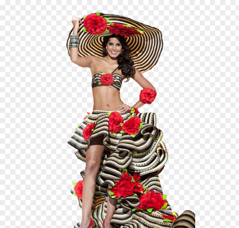Dress Miss Colombia 2011 Folk Costume 2010 PNG