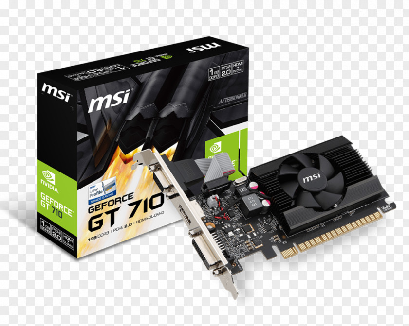 Nvidia Graphics Cards & Video Adapters NVIDIA GeForce GT 710 1030 PCI Express PNG