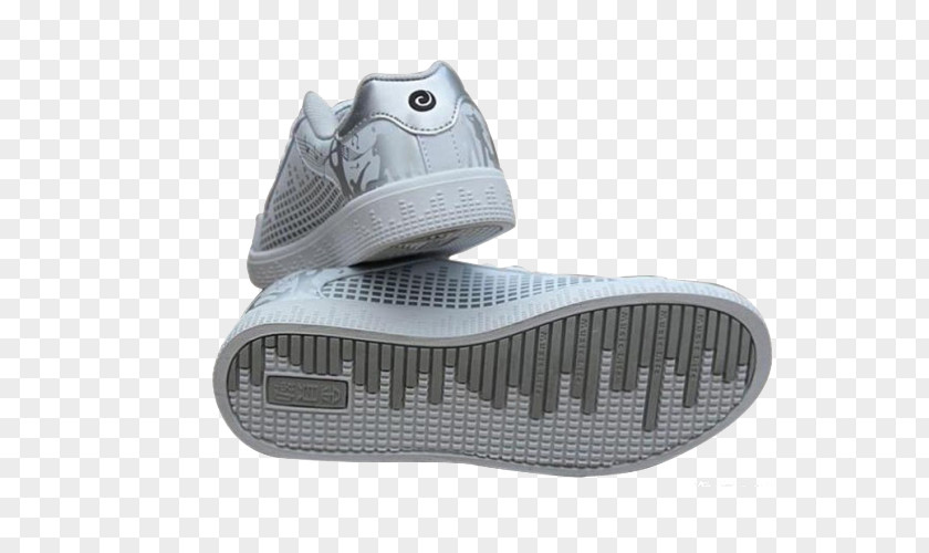 Silver Shoes White Sneakers Shoe PNG
