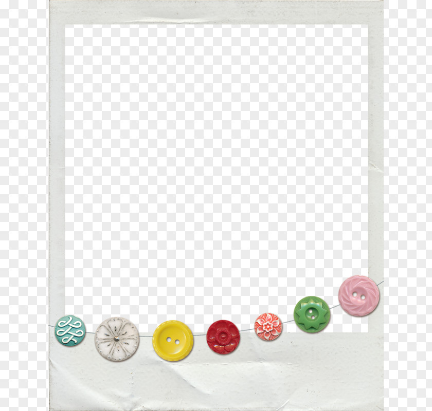 Simple Frame Decorative Buttons Button Digital Scrapbooking PNG