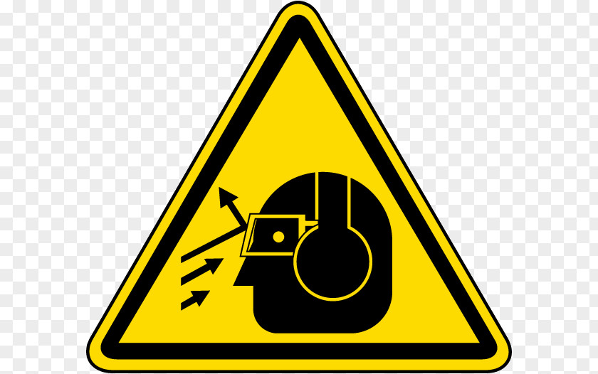 Triangle Debris Hazard Symbol Warning Sign Safety PNG