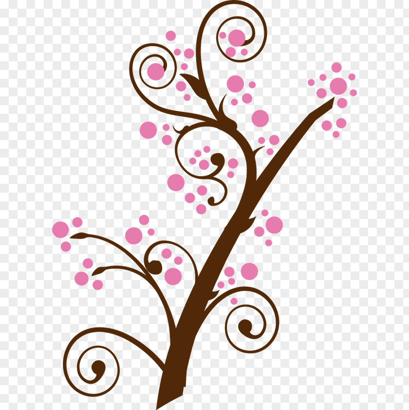 Cherry Blossom Clip Art Borders And Frames Image PNG