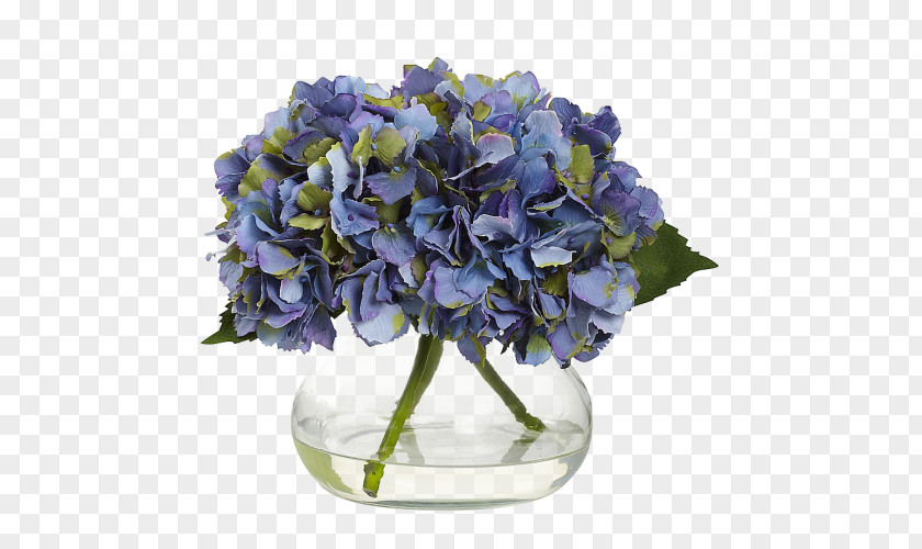 Flower Artificial Floral Design Glass French Hydrangea PNG