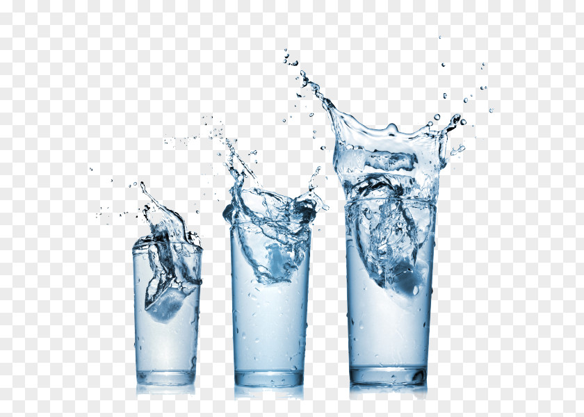 Splash Water Filter Drinking Glass Cup PNG