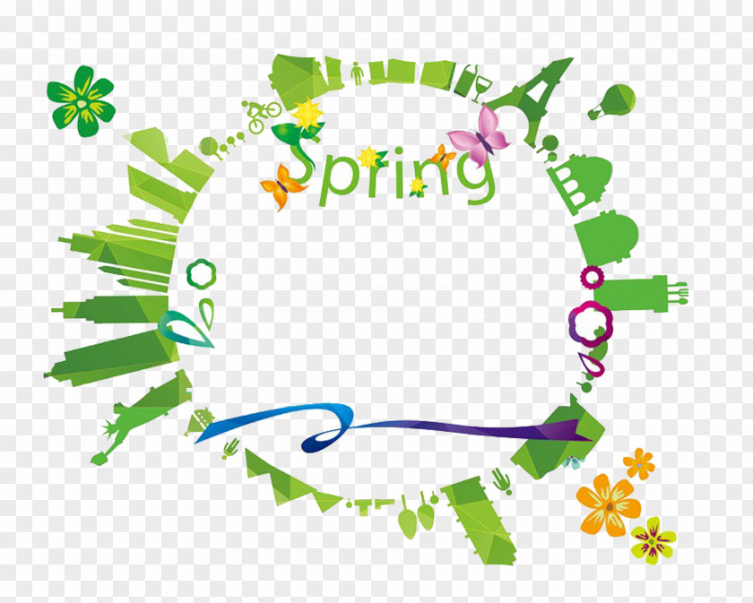 Spring Circle Poster Film Download PNG