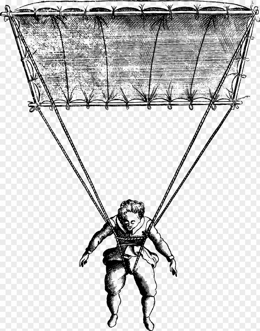 Vector Parachute U0160ibenik Prviu0107 Inventor Invention Machinae Novae PNG