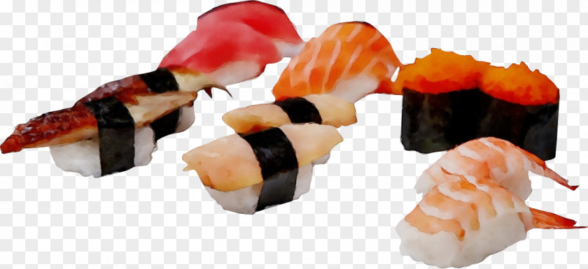 Appetizer Seafood Watercolor Cartoon PNG