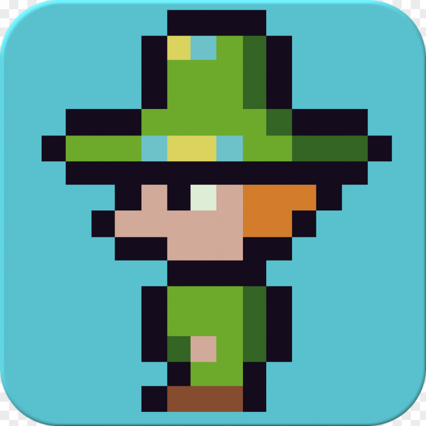 Leprechaun Minecraft: Pocket Edition Pixel Art Sprite Clip PNG