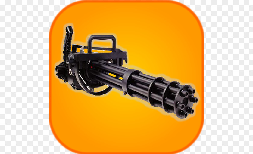 Machine Gun Minigun Firearm Rate Of Fire PNG