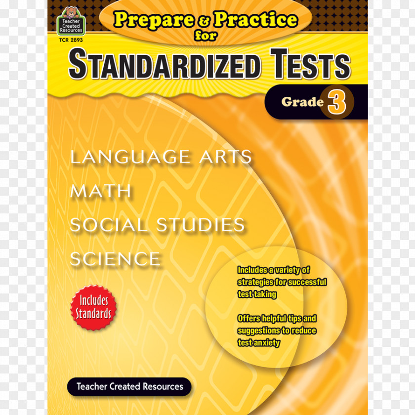 Standardized Test Second Grade Preparation First PNG