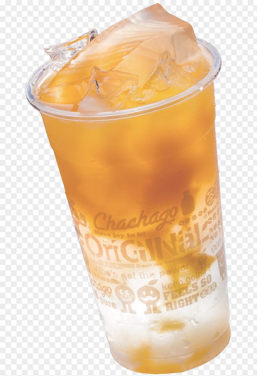 Tea Orange Drink Iced Milk Ice Cream PNG