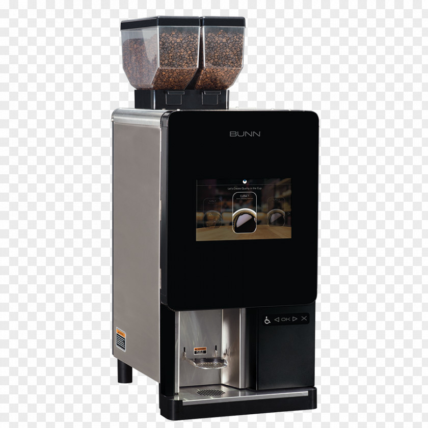 Vaccum Coffee Bean Dispenser Coffeemaker Espresso Cafe Bunn-O-Matic Corporation PNG