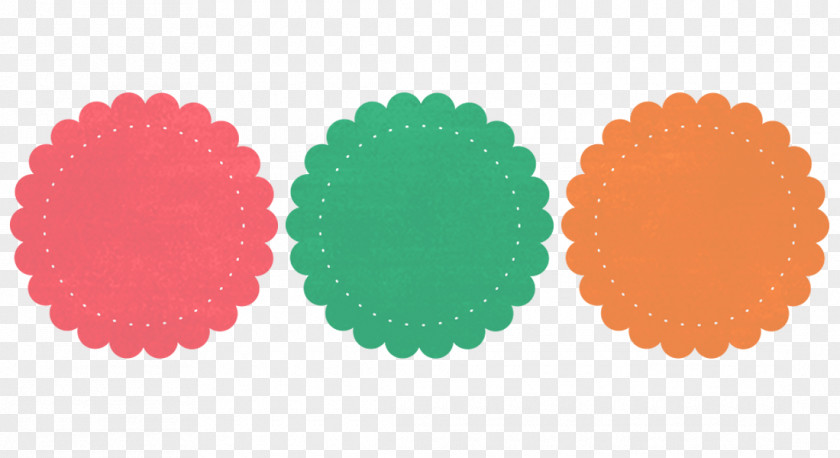 Color Circle Sticker Decoration PNG
