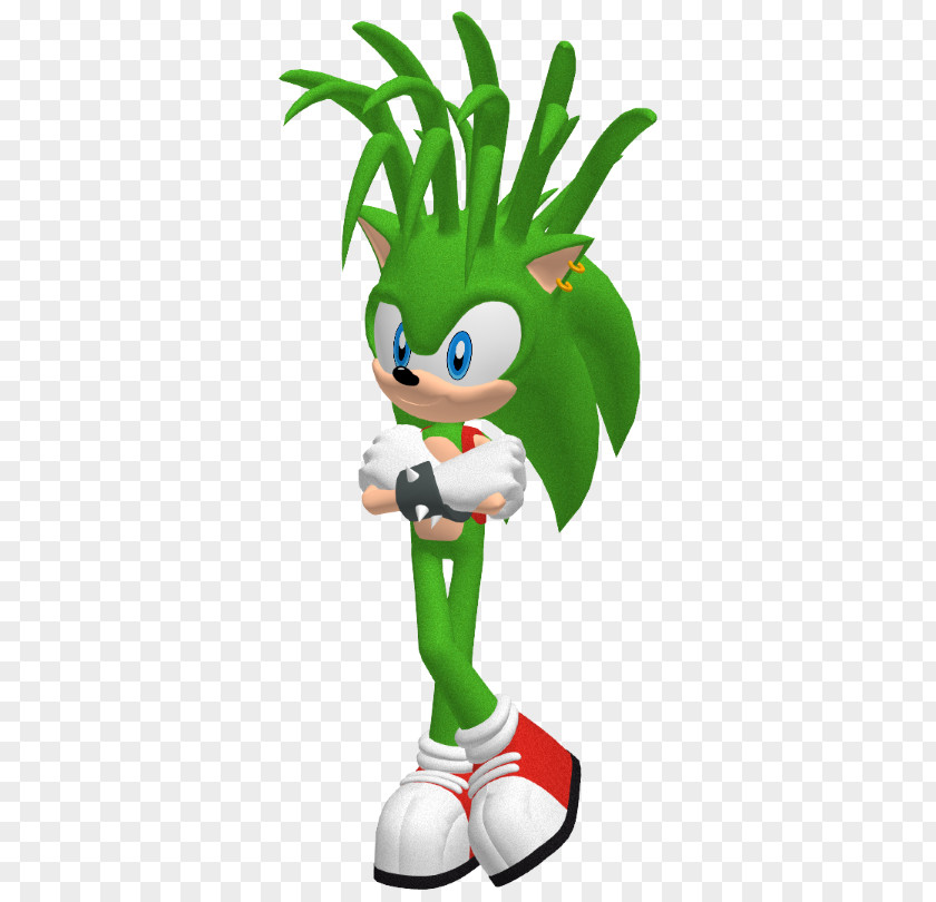 Cosmic Dancer Pose Sonic The Hedgehog Sonia 3D Modeling Manic Image PNG