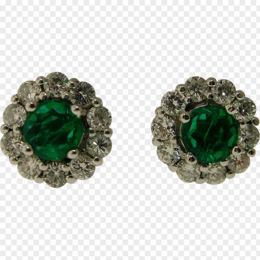 Diamon Earring Jewellery Gemstone Emerald Clothing Accessories PNG