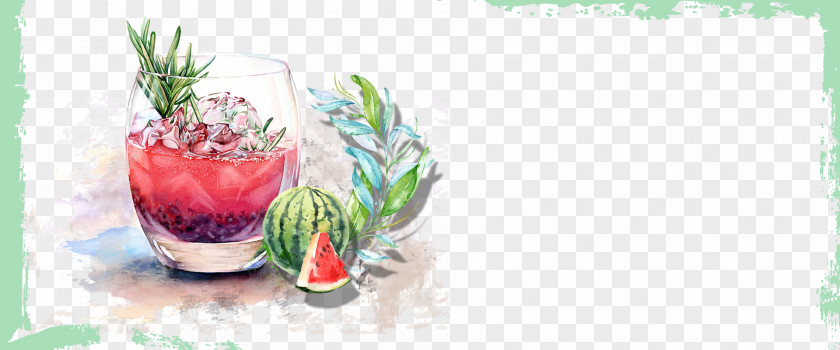 Drink Hand Painted Blue Poster Juice PNG