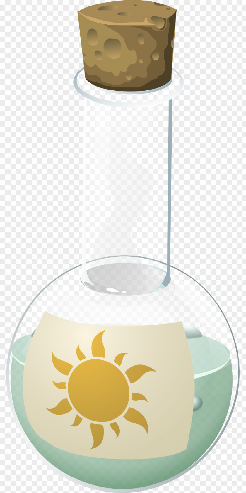 Flask Potion Clip Art PNG