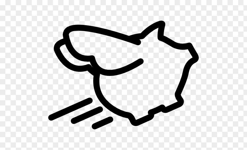 Pig When Pigs Fly Clip Art PNG