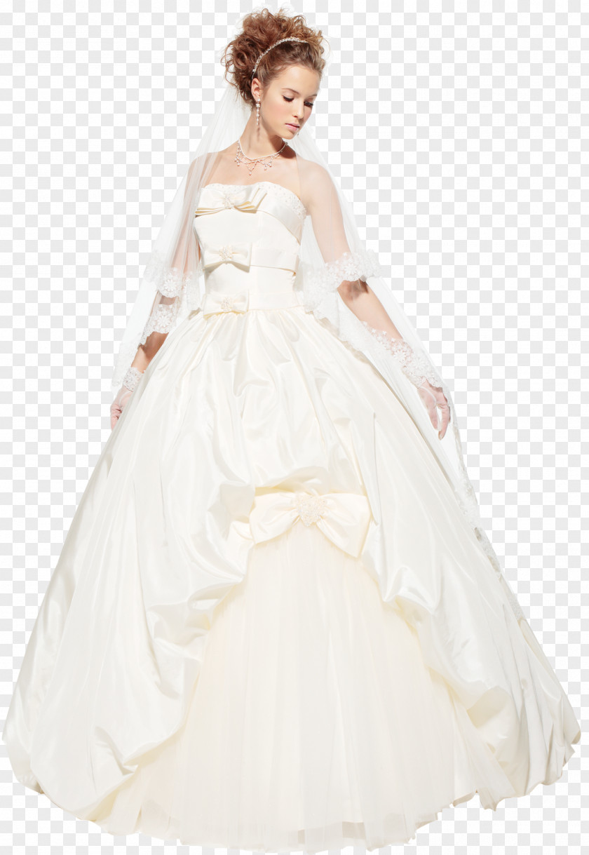 Bride Wedding Dress White PNG