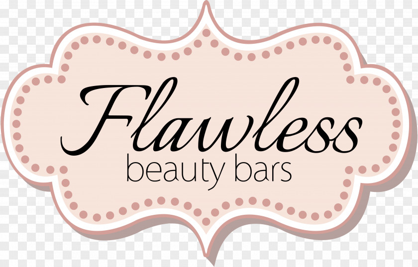 Design Flawless Beauty Bars Cursive Business Card Calligraphy PNG