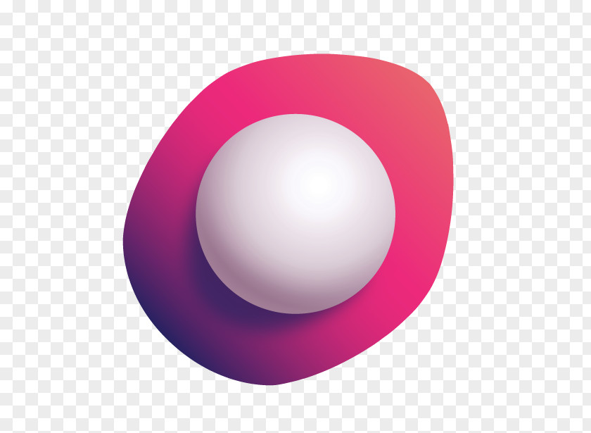 Design Pink M Sphere PNG