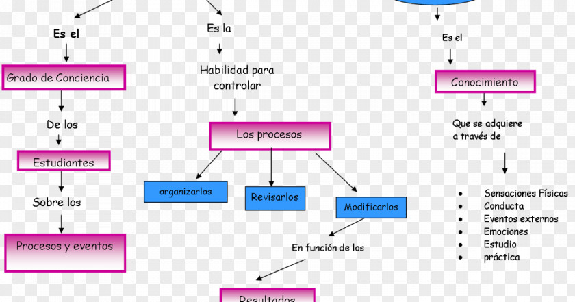 Gaviota Meaningful Learning Concept Map Knowledge Estudio PNG