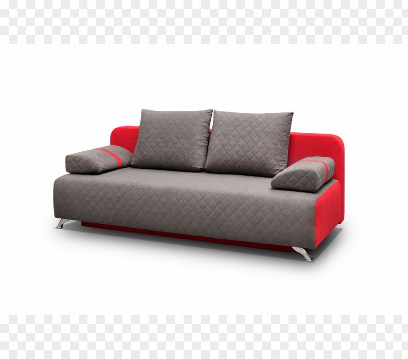 Grau Sofa Bed Couch Canapé Furniture Loveseat PNG