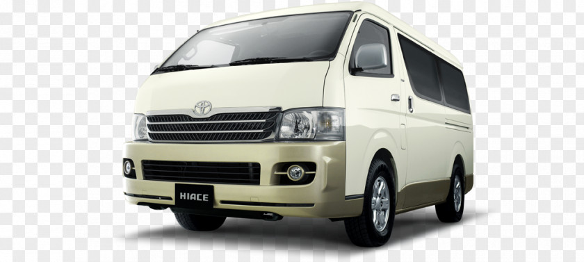 Hiace Van Toyota HiAce Car Minivan PNG