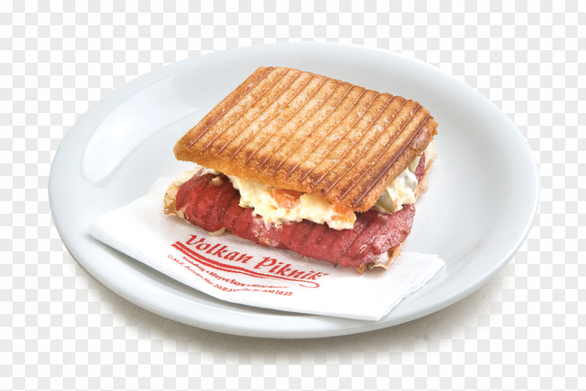Toast Breakfast Sandwich Ham And Cheese Montreal-style Smoked Meat Full PNG