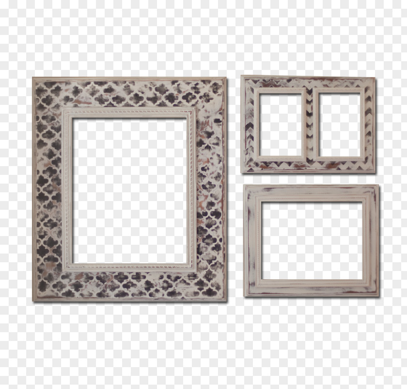 White Wall Picture Frames Rectangle PNG