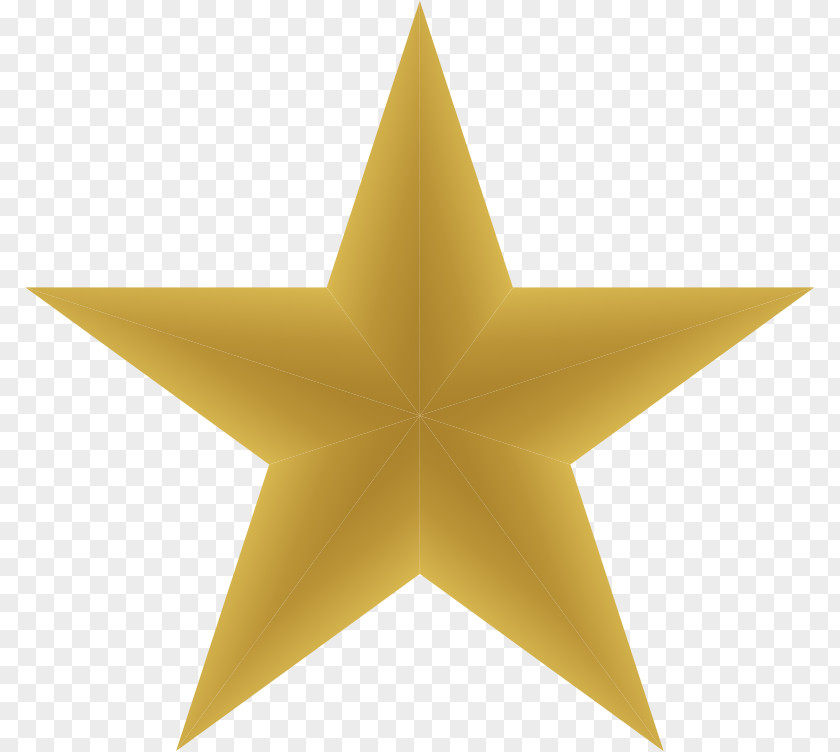5 Stars Star Template Gold Clip Art PNG
