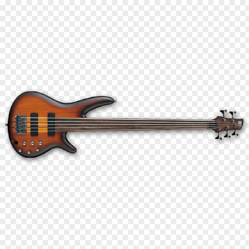 Bass Guitar Ibanez String Instruments Fretless PNG