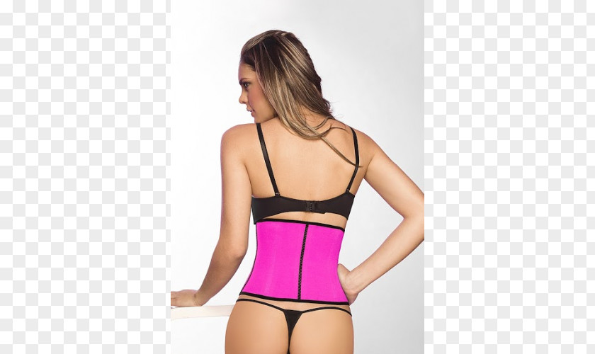 Jo Ann Harris Training Corset Waist Cincher Exercise PNG