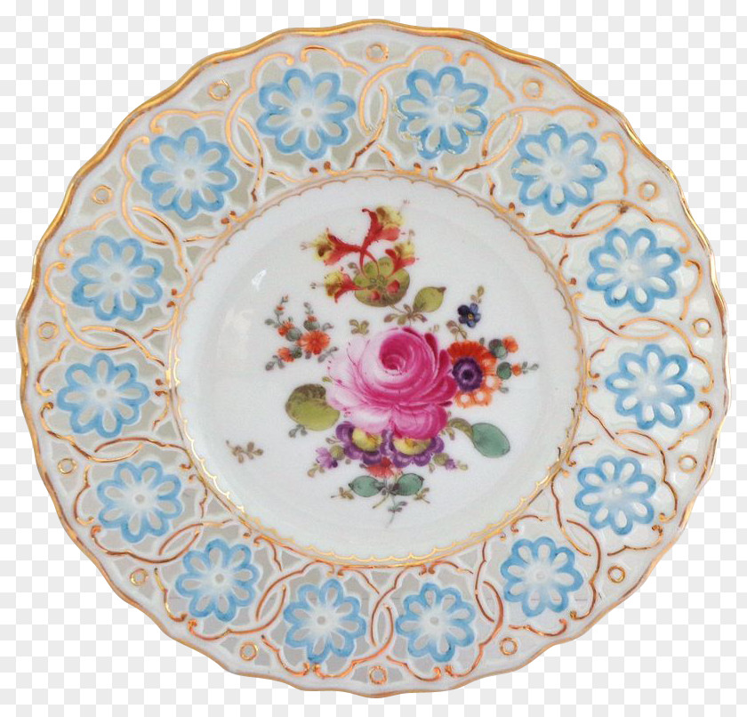 Plate Saucer Porcelain Tableware Platter PNG