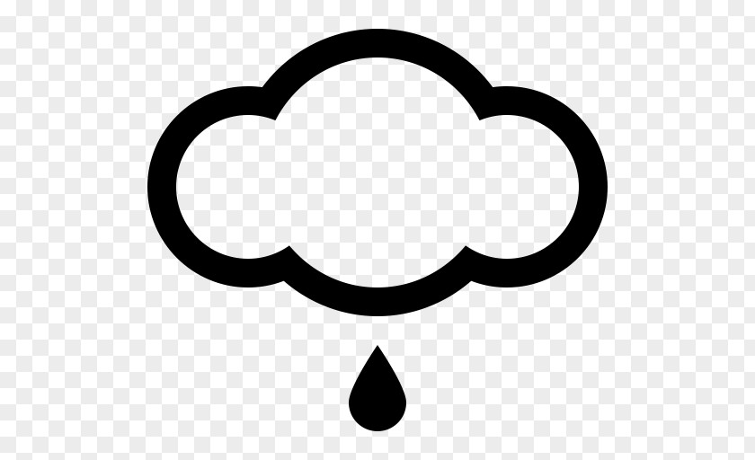 Symbol Blackandwhite Cloud Icon PNG