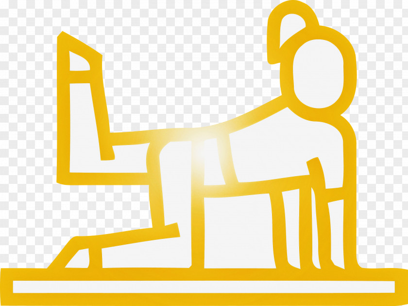 Yellow Line Furniture PNG