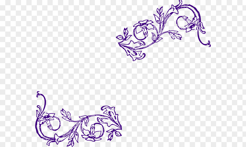 Purple Flower Clip Art PNG