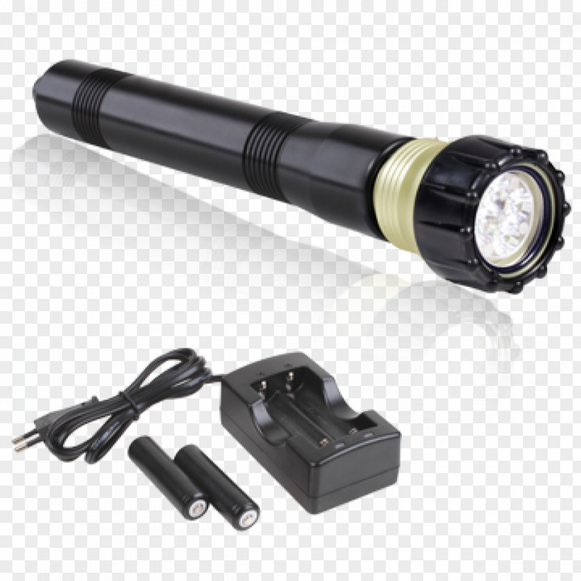 Quadrangle Battery Charger Lithium-ion Dive Light Rechargeable PNG