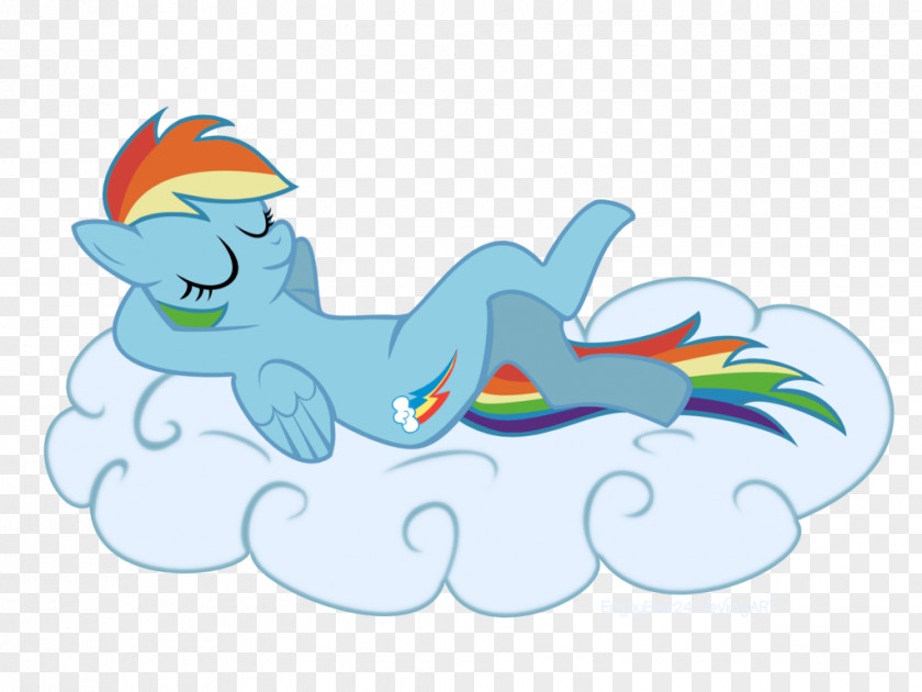 Rainbow WITH CLOUDS Horse Cartoon Desktop Wallpaper PNG