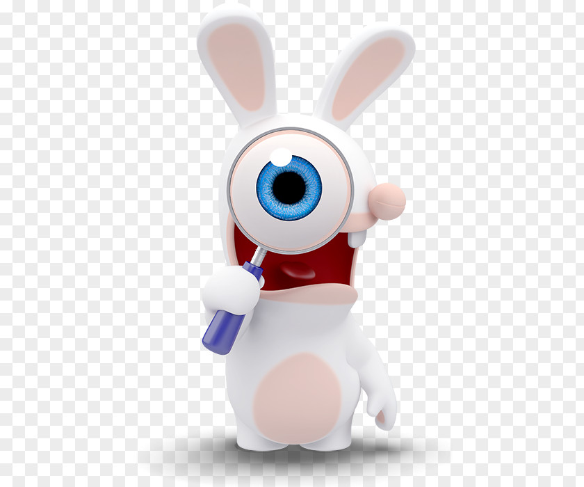 Raving Rabbids Rabbit Easter Bunny Animated Cartoon PNG
